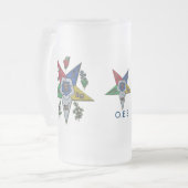 東の星 フロストグラスビールジョッキ (正面左)