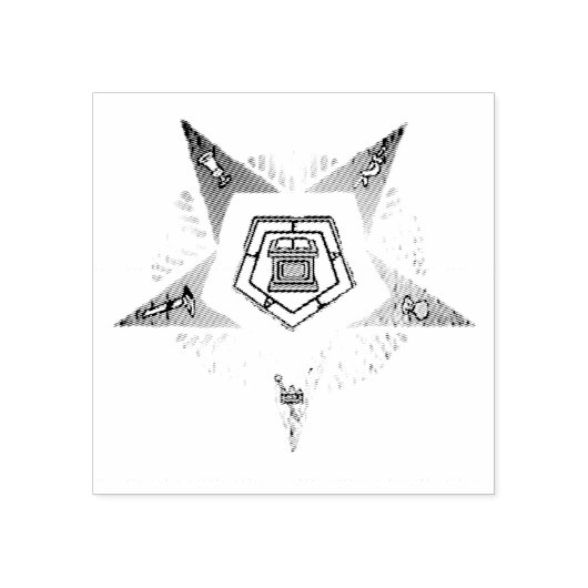 東の星 ラバースタンプ (インプリント)