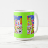 東の村の女の子 コーヒーマグカップ (正面右)