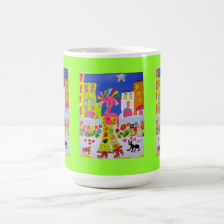 東の村の女の子 コーヒーマグカップ