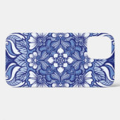 東の民族ヘナのシームレスなパターン Case-Mate iPhoneケース (裏面 (横))
