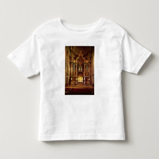 東の聖歌隊の主祭壇 トドラーTシャツ (正面)