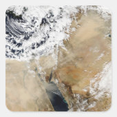 東の衛星ビュー地中海の スクエアシール (正面)