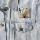 東の衛星ビュー地中海の 缶バッジ (インサイチュ)