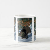 東の野生の七面鳥、完全な支柱の巨大なgobbler コーヒーマグカップ (中央)