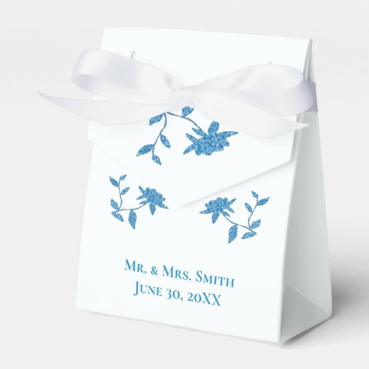 東の青のペラチオフローララベル フェイバーボックス (正面サイド)