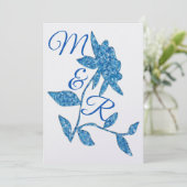 東の青のペーパリーフローラ 招待状 (スタンド正面)