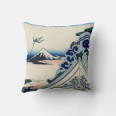 東の首都のAsakusa Honganjiの寺院 クッション (裏面)