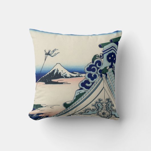 東の首都のAsakusa Honganjiの寺院 クッション (正面)