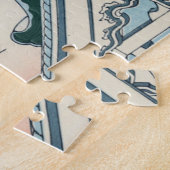 東の首都のAsakusa Honganjiの寺院 ジグソーパズル (側面)