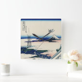 東の首都のAsakusa Honganjiの寺院 スクエア壁時計 (ホーム)