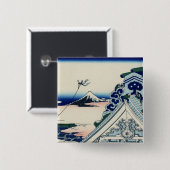 東の首都のAsakusa Honganjiの寺院 缶バッジ (正面&裏面)