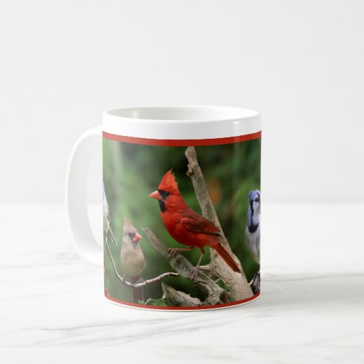 東の鳥のマグ コーヒーマグカップ (正面左)