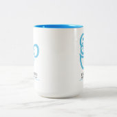 東のParker "大きいEPのコップ"のロゴ- 15のoz。 マグ (中央)