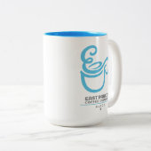 東のParker "大きいEPのコップ"のロゴ- 15のoz。 マグ (正面右)