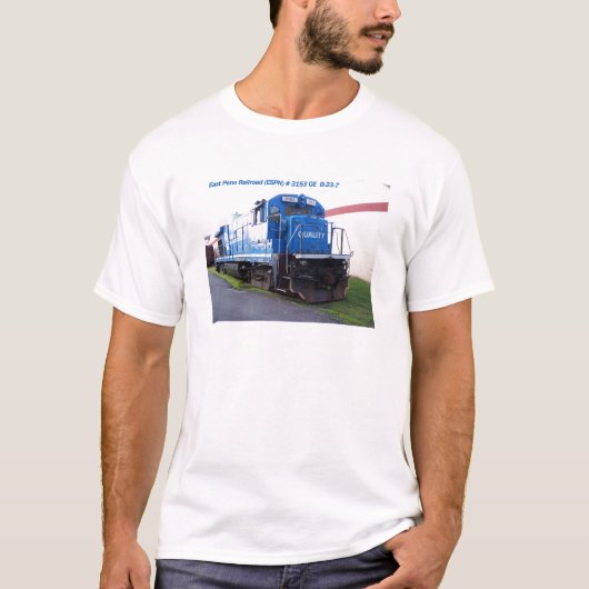 東のPennの鉄道機関車#3153 Tシャツ (正面)