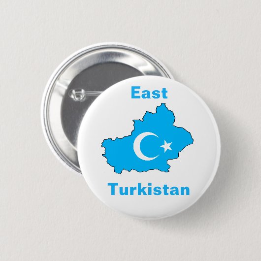 東のTurkistan 缶バッジ (正面&裏面)