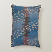 東アクセントヴィンテージペルシアカーペットパターン アクセントクッション (裏面(縦))