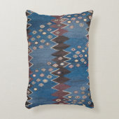 東アクセントヴィンテージペルシアカーペットパターン アクセントクッション (正面(垂直))