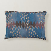 東アクセントヴィンテージペルシアカーペットパターン アクセントクッション (裏面)