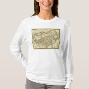 東アジアの中国、日本 Tシャツ