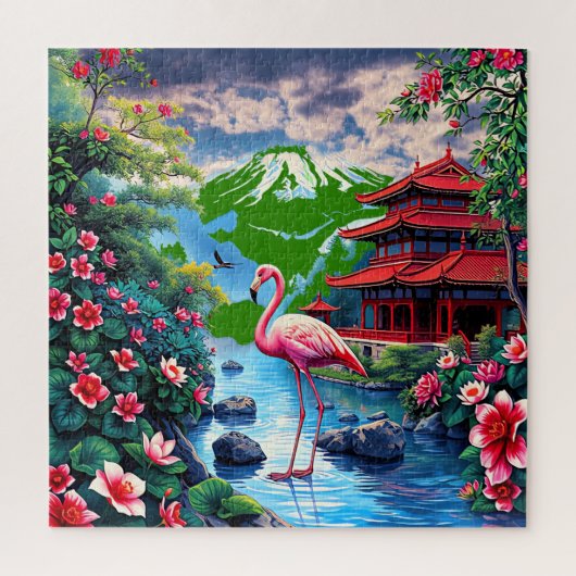 東アジアインスパイア景観 ジグソーパズル (縦)