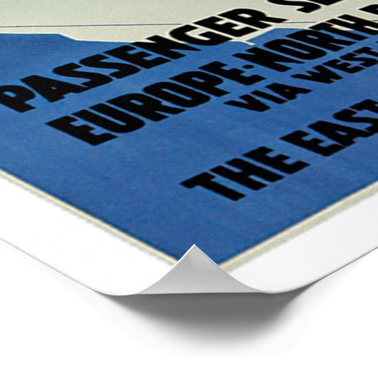 東アジア会社旅客サービス ポスター (角)