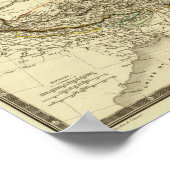 東アジア，中国，日本 ポスター (角)