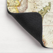 東アフリカおよびマダガスカル1596年の地図(手のcolo マウスパッド (コーナー)