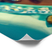 東アフリカの部族の美しい少女 ポスター (角)