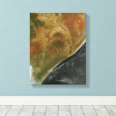 東アフリカ諸国 キャンバスプリント (インサイチュ (ウッドフロア))