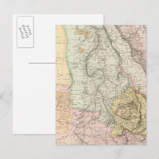 東アフリカ ポストカード (正面/裏面)