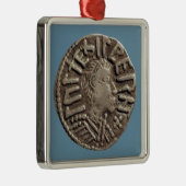 東アングリアペニーのAethelberhtのアングロサクソンの王。 メタルオーナメント (右)