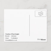 東アンリアの城 ポストカード (裏面)