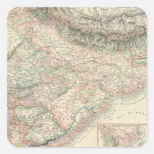 東インディのイギリス領 スクエアシール (正面)