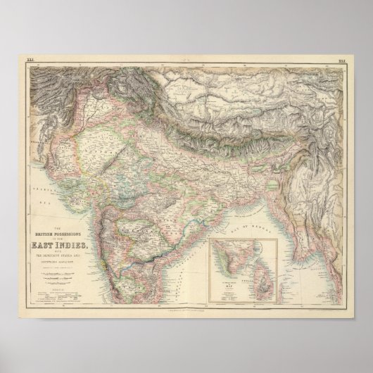 東インディのイギリス領 ポスター (正面)