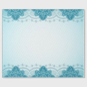 東インディアン図柄曼荼羅ペイズリー ラッピングペーパー (フラット)