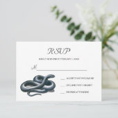 東インディゴヘビ ネイチャーアート 出欠カード (スタンド正面)