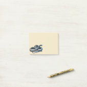 東インディゴヘビ ポストイット (デスク上)