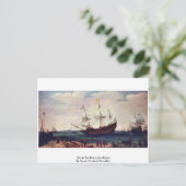 東インドの滑空地を出る ポストカード (スタンド正面)