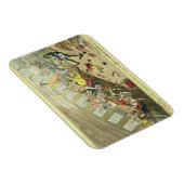 東インド人の乗り組みのおもしろい光景 マグネット (右側)