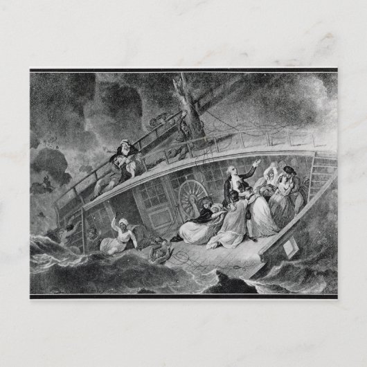 東インド人の損失 ポストカード (正面)