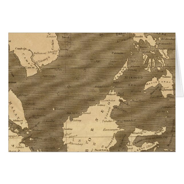 東インド諸島地図：アロースミス (正面横)