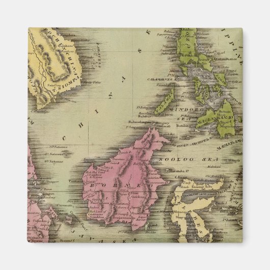 東インド諸島2 マグネット (正面)