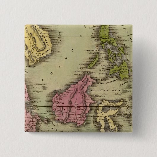 東インド諸島2 缶バッジ (正面)