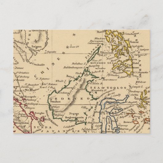 東インド諸島 ポストカード (正面)