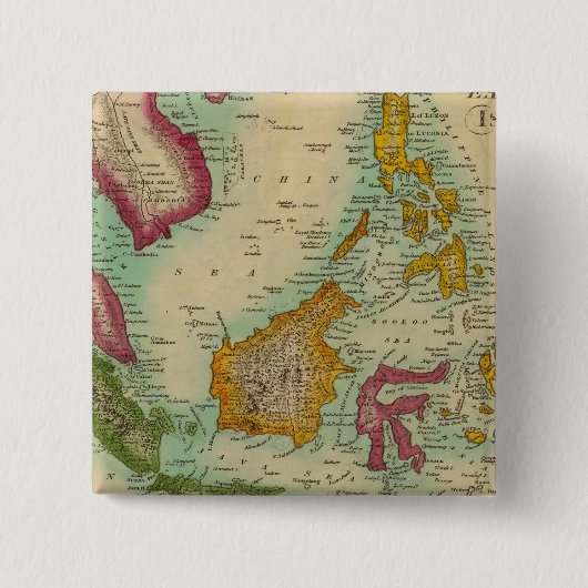 東インド諸島 缶バッジ (正面)