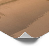 東インレット、ピッツバーグ、ニューの霧の夜明け ポスター (角)