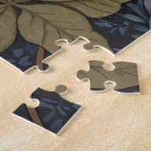 東エレガントブルーバードウィリアム・モリスインスパイア ジグソーパズル (側面)