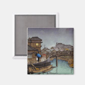 東カッコいい洋の川瀬梅雨の日芸 マグネット (正面/裏面)